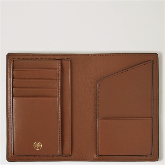 Mulberry Passport Cover Two Tone Oak 
